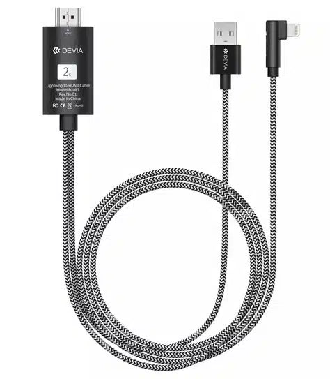 Devia Hdmi to Usb & Lightning 2m Cable