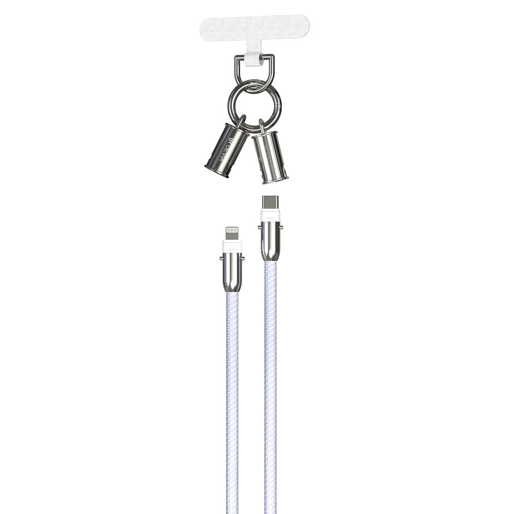 Devia 27W Usb-C to Lightning Cable + Lanyard 1.2M