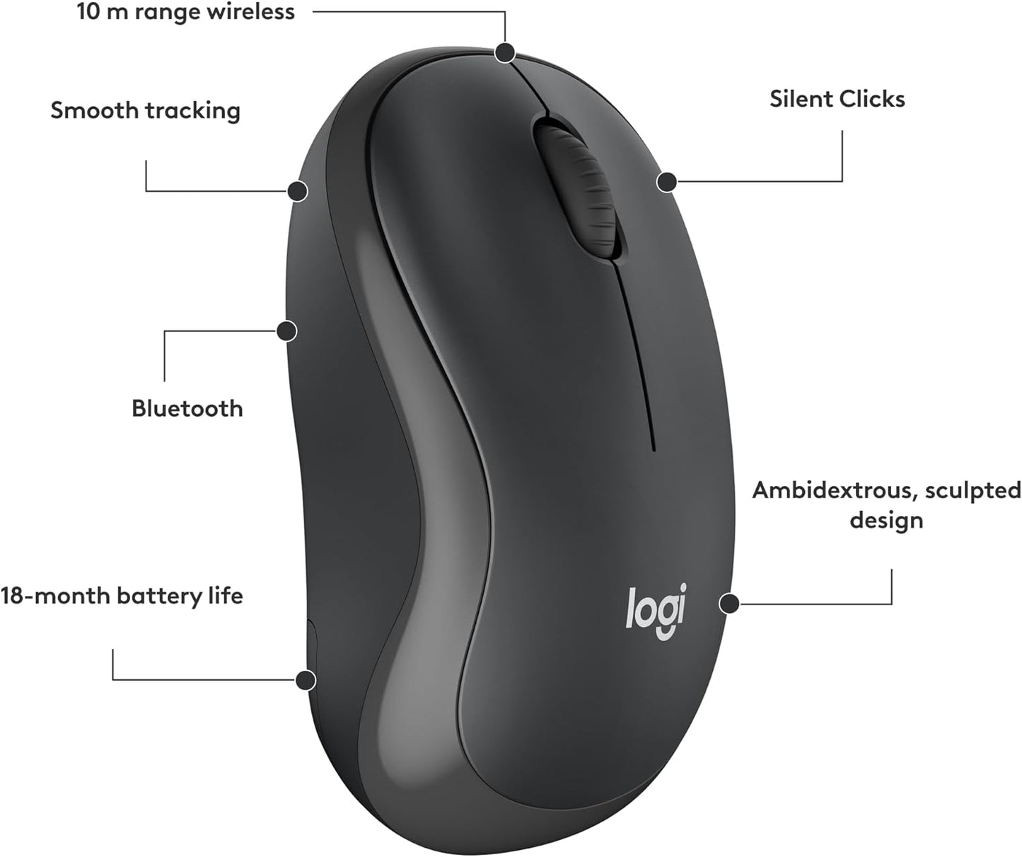 Logitech M240 Silent Wireless Mouse