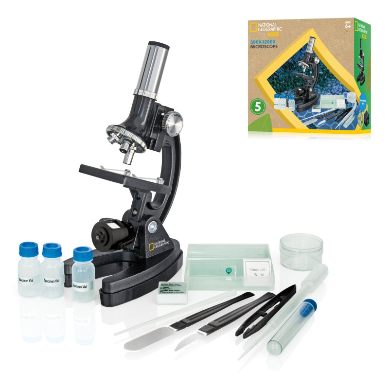 National Geographic 300x-1200x Microscope