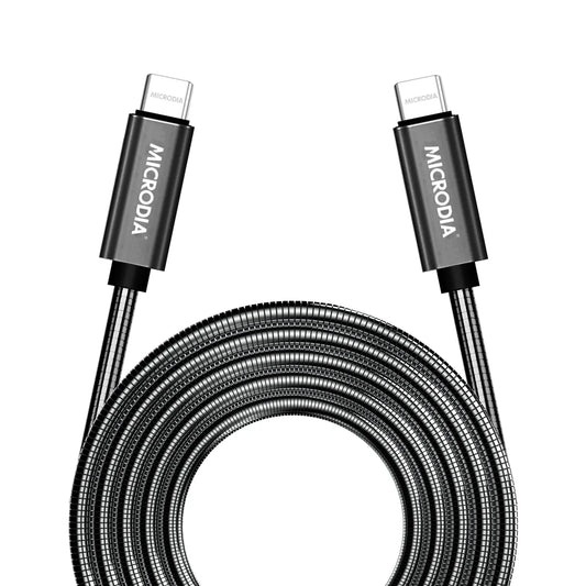 Microdia ExeCable Steel Usb-C to Usb-C 60W 1.3m Cable