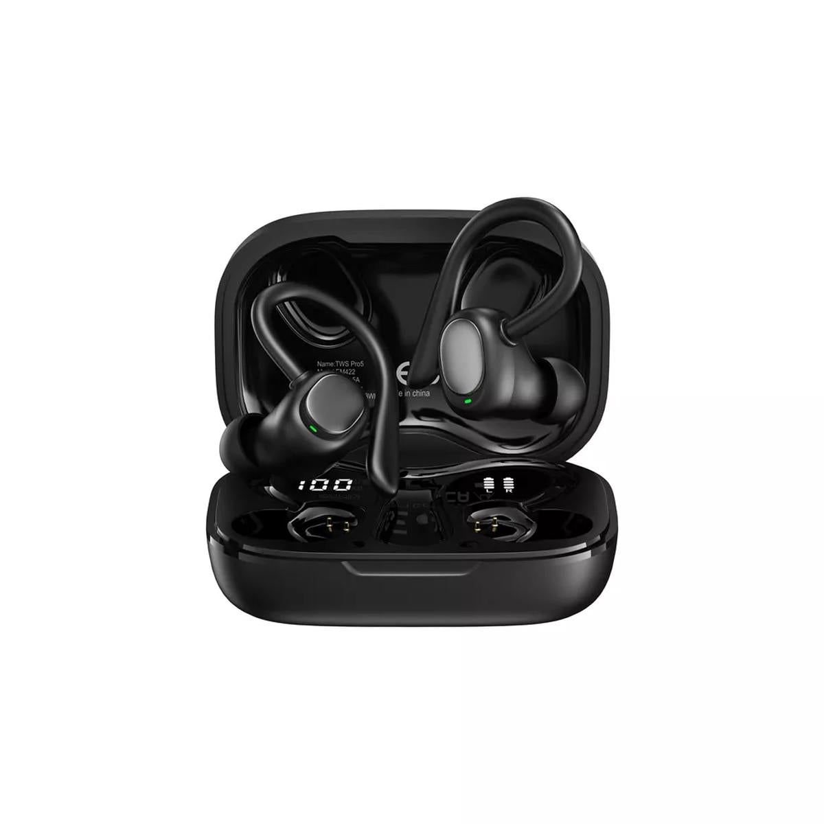 Devia TWS Pro5 Digital Display Wireless Sports Earbuds