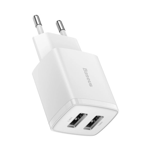 Baseus Dual Usb 10.5W EU Plug Charger