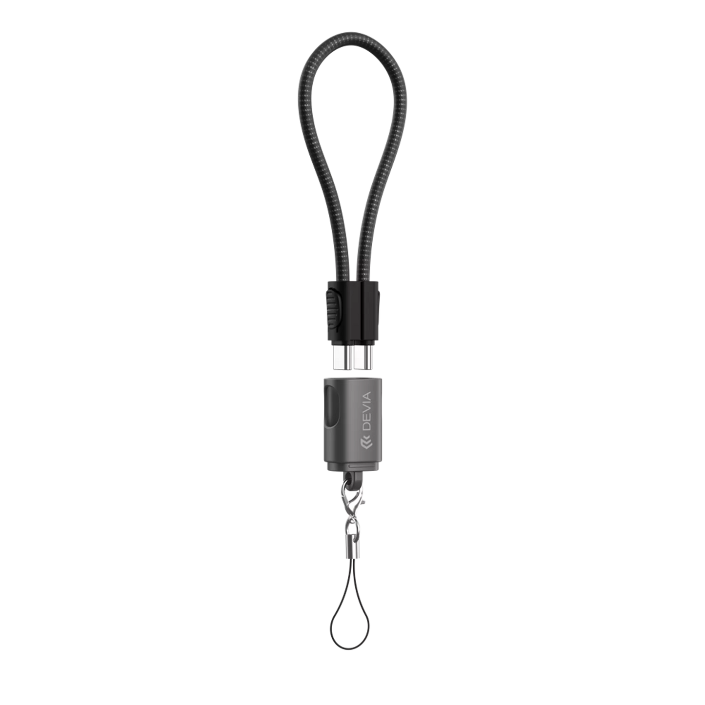 Devia Usb-C to Usb-C keychain 0.2m 60W Cable Charger