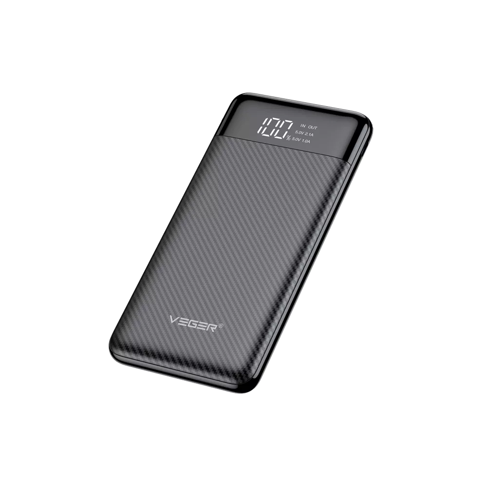 VEGER MULTI-PORT LED DISPLAY POWER BANK L11 10000MAH