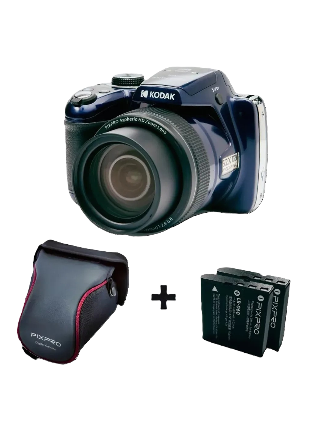 Kodak PixPro AZ528 Digital Camera (2 Batteries+1 Bag)