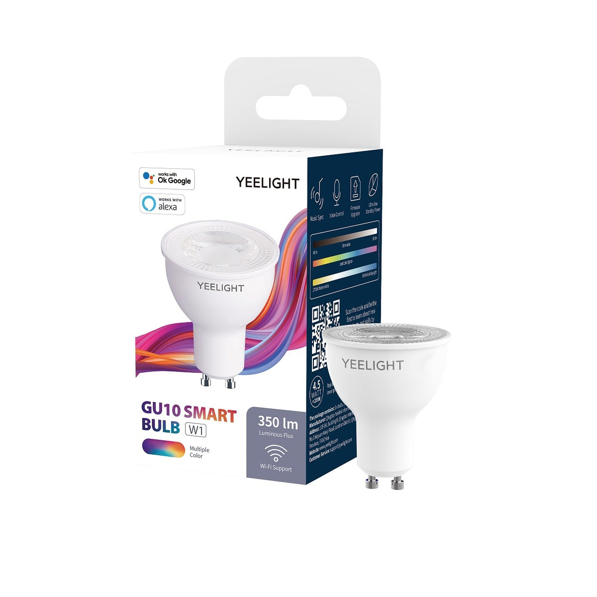 Yeelight GU10 LED Smart Bulb W1 Multicolor