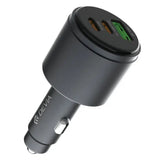 Devia Extreme Speed Series USB+Dual C 116W Metal Full Compatible Fast Car Charger