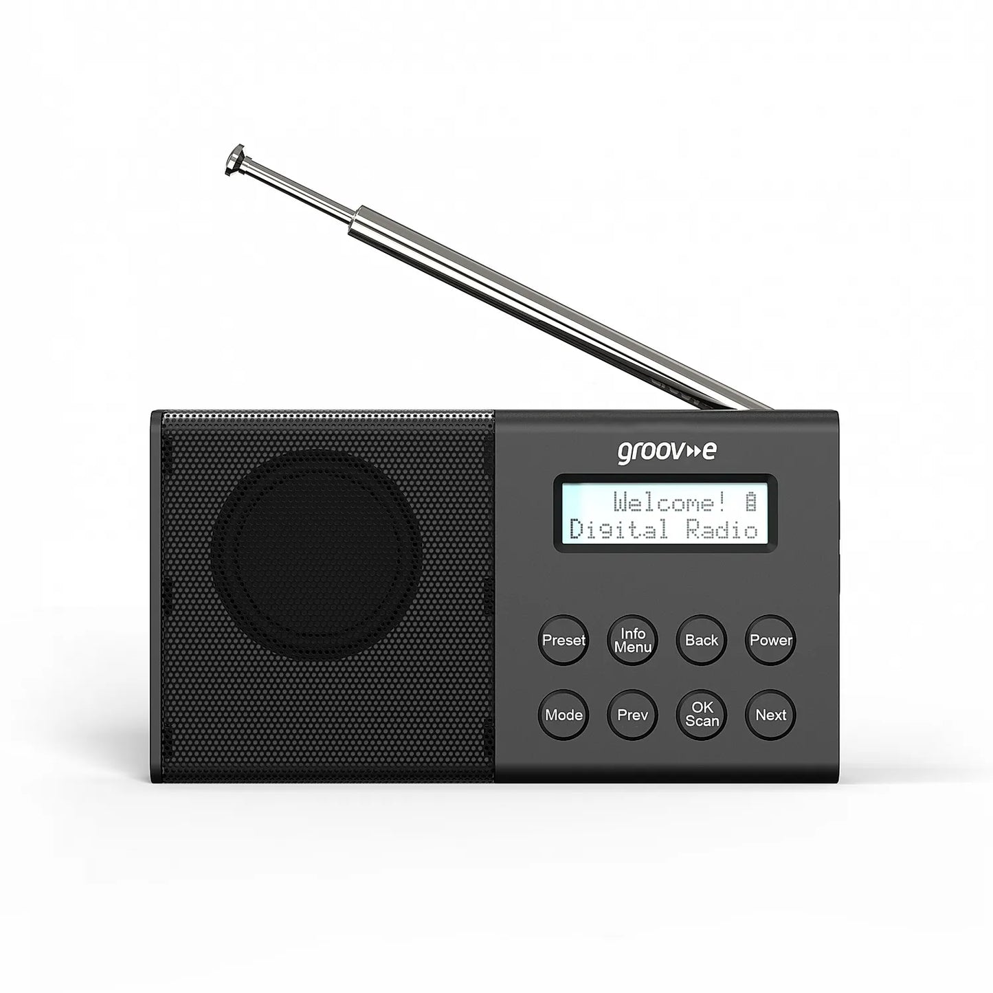 Groove Rechargeable DAB & FM Radio with Bluetooth Geneva