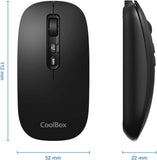 CoolBox W02 Silent Wireless Mouse With AI Button