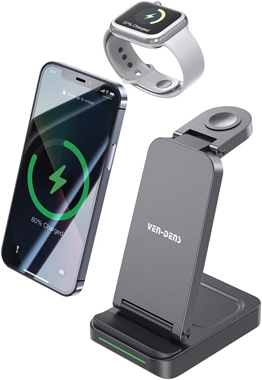 Ven-Dens Wireless Charger 3in1