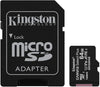 Kingston Canvas Class 10 A1 64GB/100MB/s SD Card with Adapter