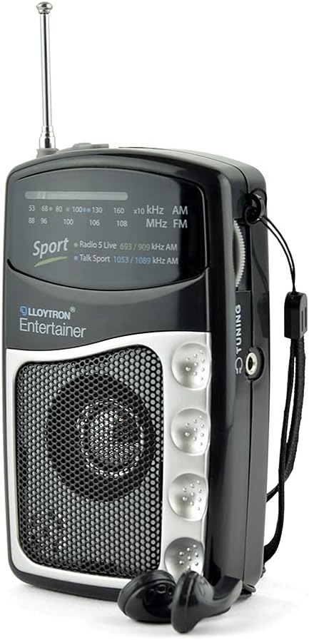 Lloytron AM/FM Sports Radio N2201