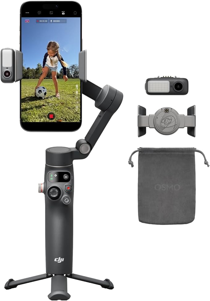 Dji Osmo Mobile 8 Gimbal Stabilizer Advanced Tracking Combo for Smartphone