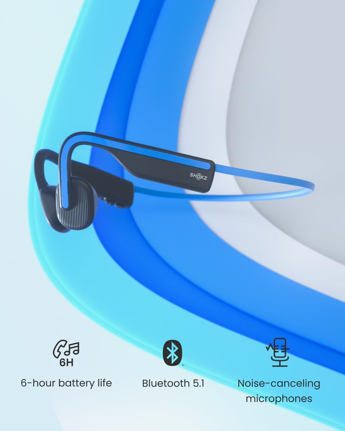 AFTERSHOKZ OPENMOVE WIRELESS BONE CONDUCTION HEADPHONES