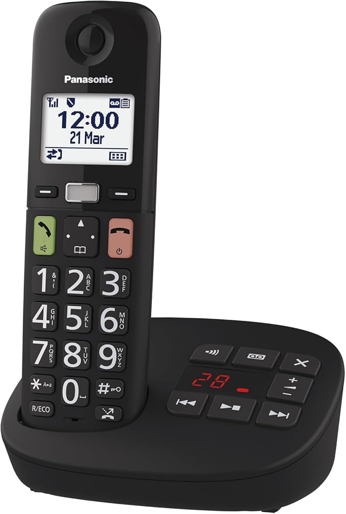Panasonic KXTGU130EB Digital Cordless Phone