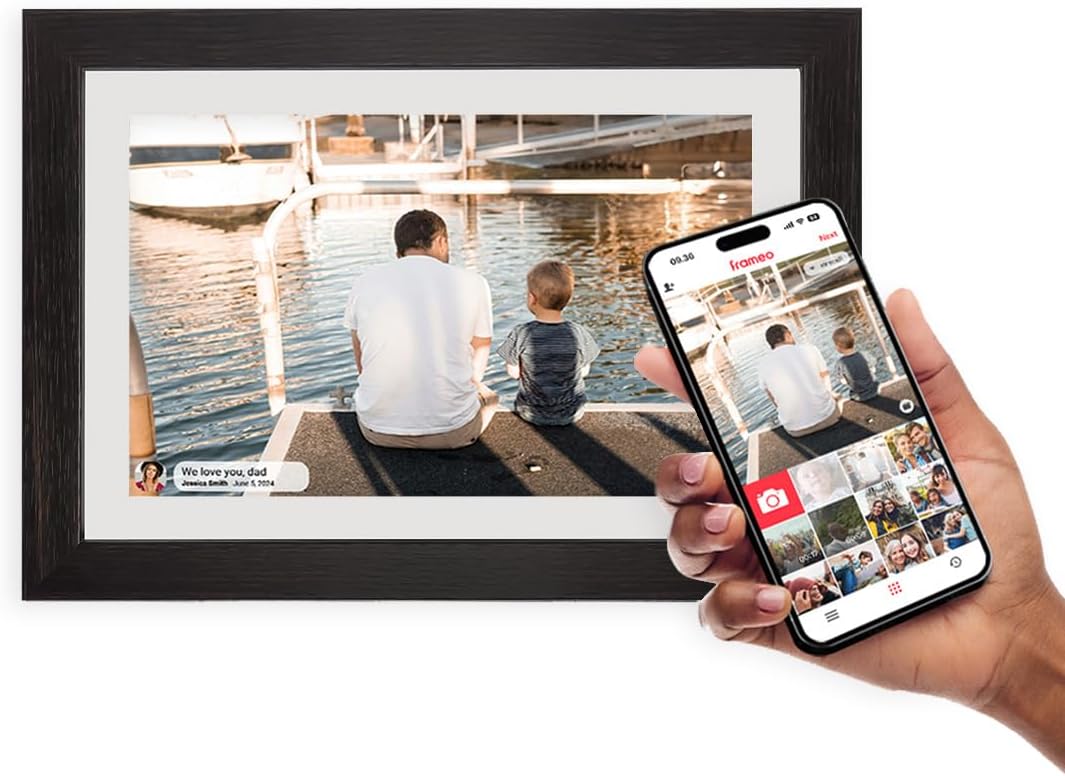Inov8 WIFI Digital Photo Frame 10.1"