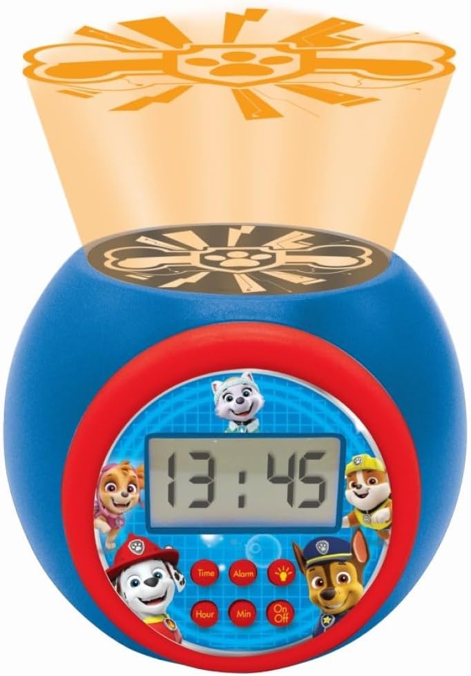 Lexibook Paw Kids Patrol Clock