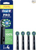 Oral-B Pro Cross Action 4x Replacement Heads for Electric Toothbrush