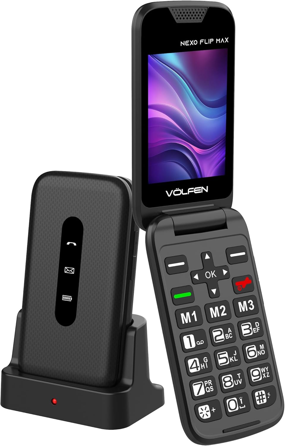 Volfen Nexo Flip Max Mobile Phone