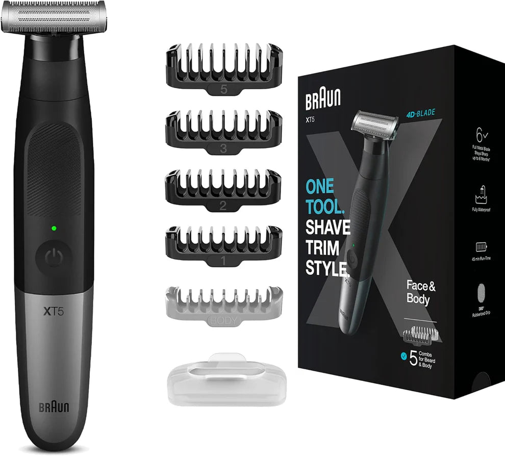 braun シリーズ XT5 4Dブレード　XT5300 Braun Series XT5300: all-in-one Trimmer With efficient 4D