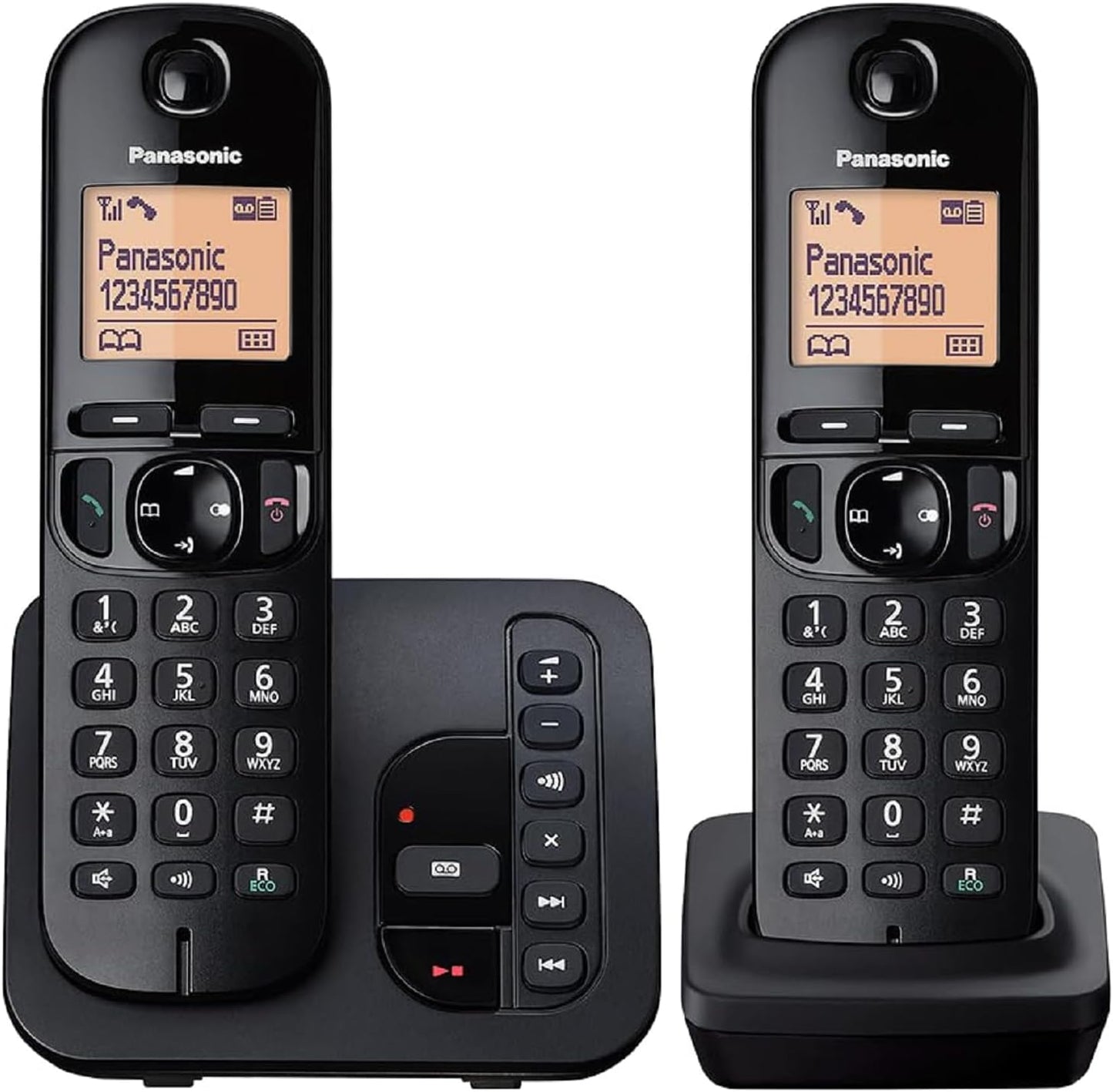 Panasonic KXTGC22EB Twin Cordless Phone