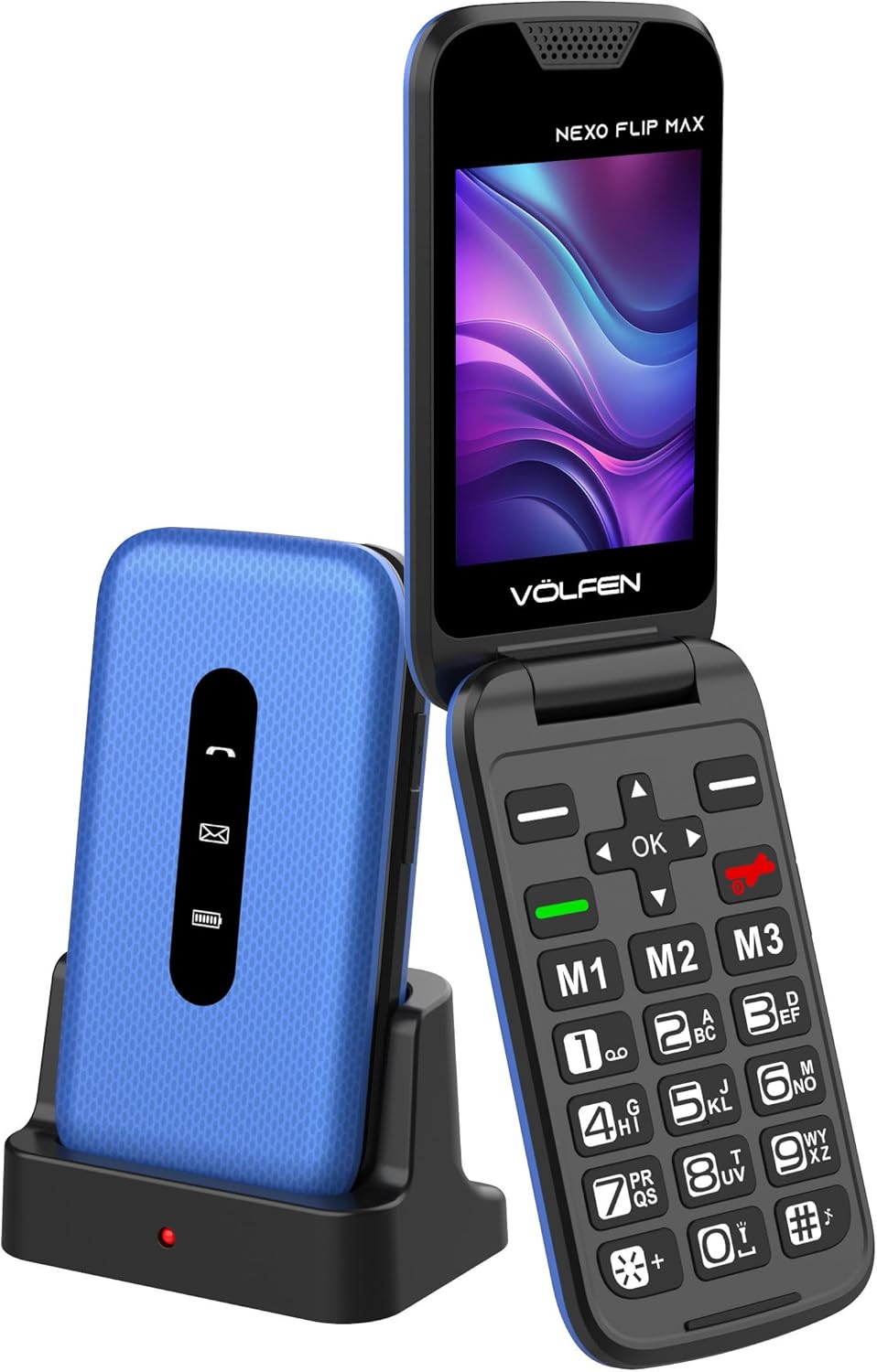 Volfen Nexo Flip Max Mobile Phone
