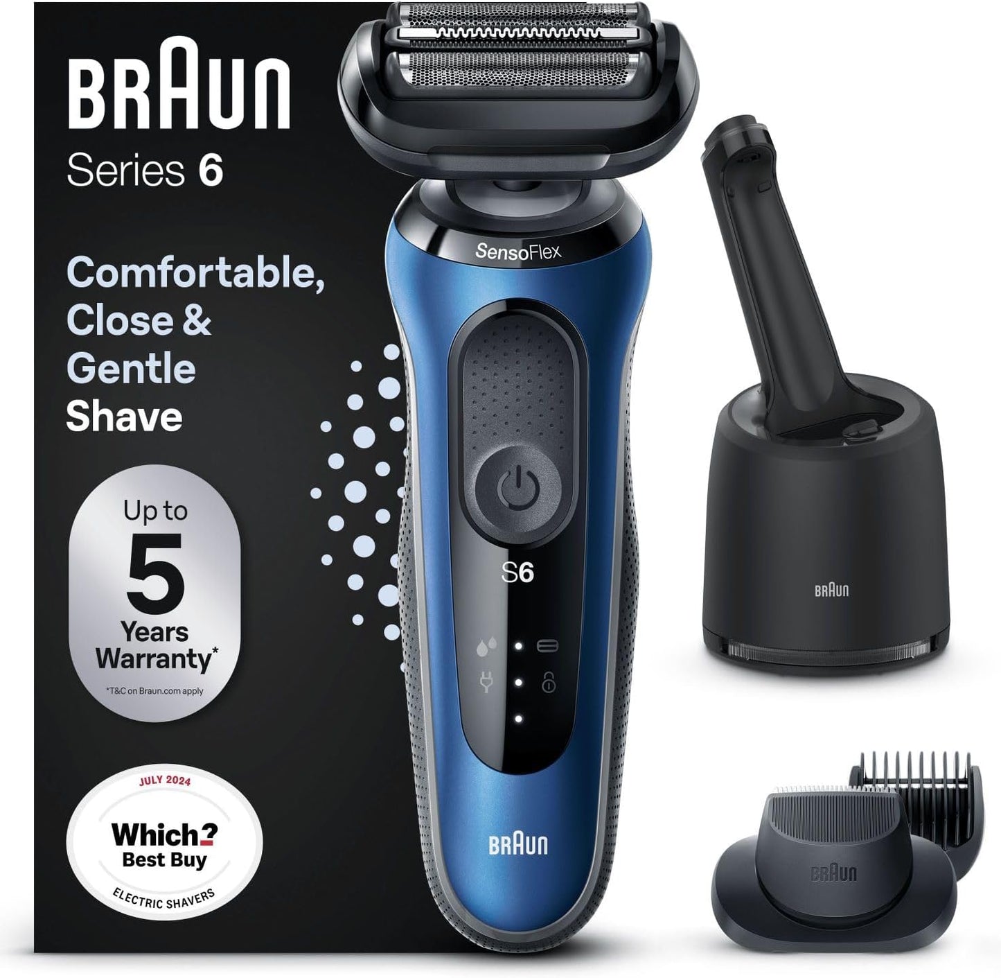 Braun Electric Shaver Series 6 60-B7000cc