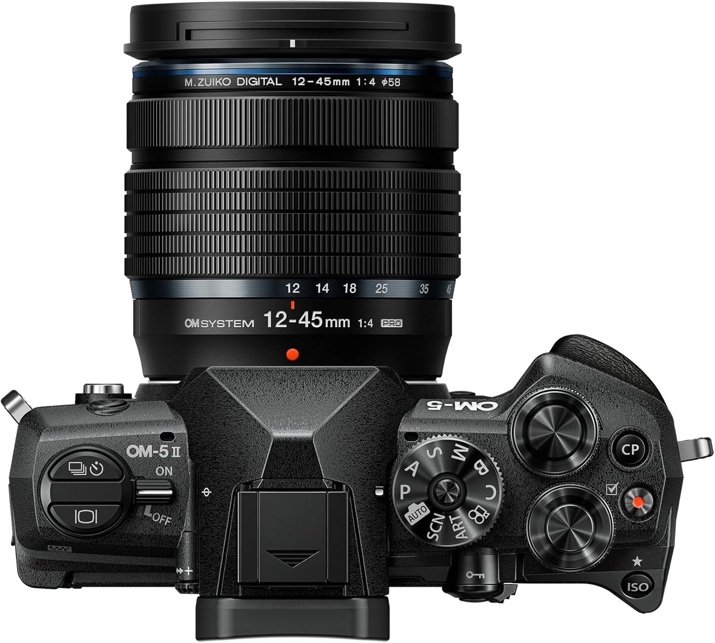 Om Systen OM-5 Mark II with 12-45 F4 pro