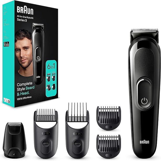 Braun Series 3 All-in-One Beard Trimmer Kit 6-in-1  MGK3410