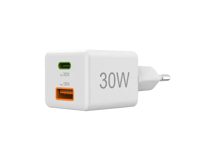 Hama Mini Charger Usb & Usb-C 30W EU Plug
