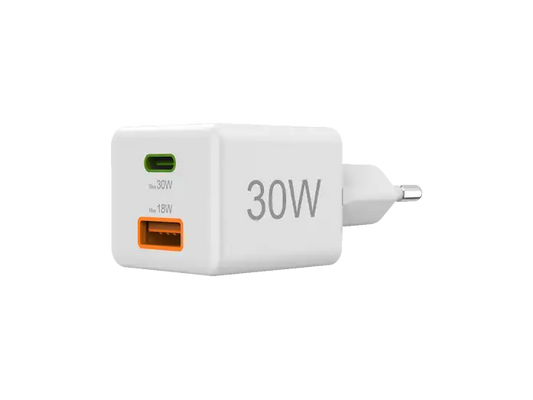 Hama Mini Charger Usb & Usb-C 30W EU Plug