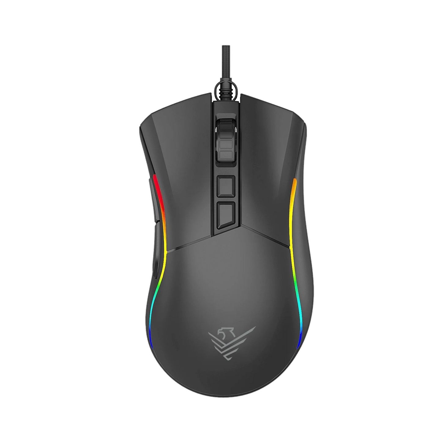Phoenix Void Black Wired Gaming Mouse
