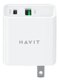 Havit HV-UC111 20W US Power Adapter Usb & Usb-C Ports