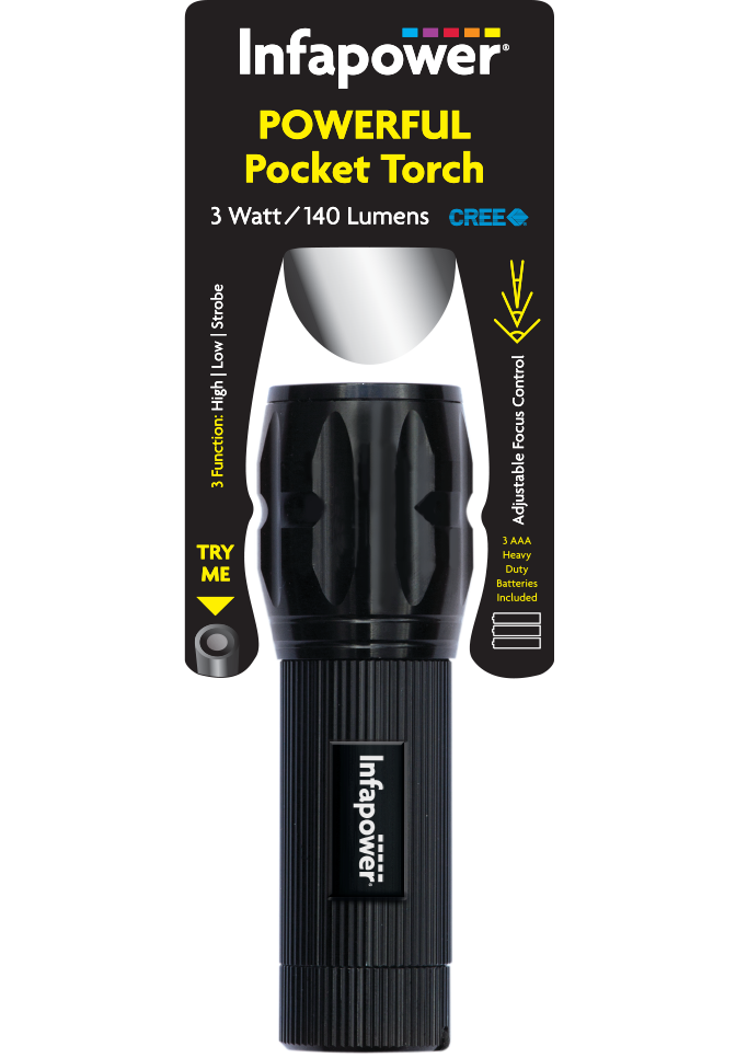 Infapower Pocket Torch 3Watt F011