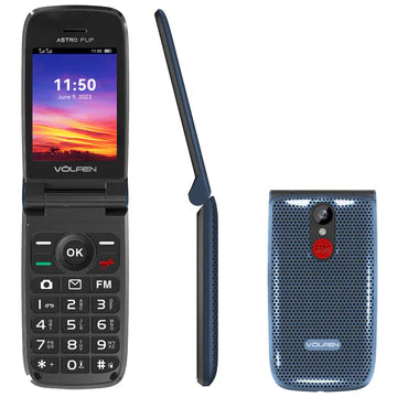 VOLFEN ASTRO FLIP DUAL SIM MOBILE PHONE