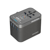 Microdia 1WorldAdapter PD45W GaN Pro With Dual Usb & Duas Usb-C