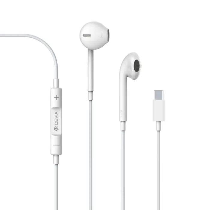 Devia Usb-C Earphones with Microphone