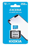 Exceria Kioxia microSDHC-I 256GB SD Card with Adapter