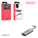 Ven-Dens 4in1 Usb-C Hub Multifunction Adapter VD-ADP021