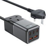 Acefast Z3 Power Strip PD75W Fast Charger (3xUsb-C + 2xUsb)