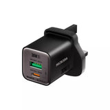 Microdia SmartCube Nano 30W Usb & Usb-C Uk Charger Plug