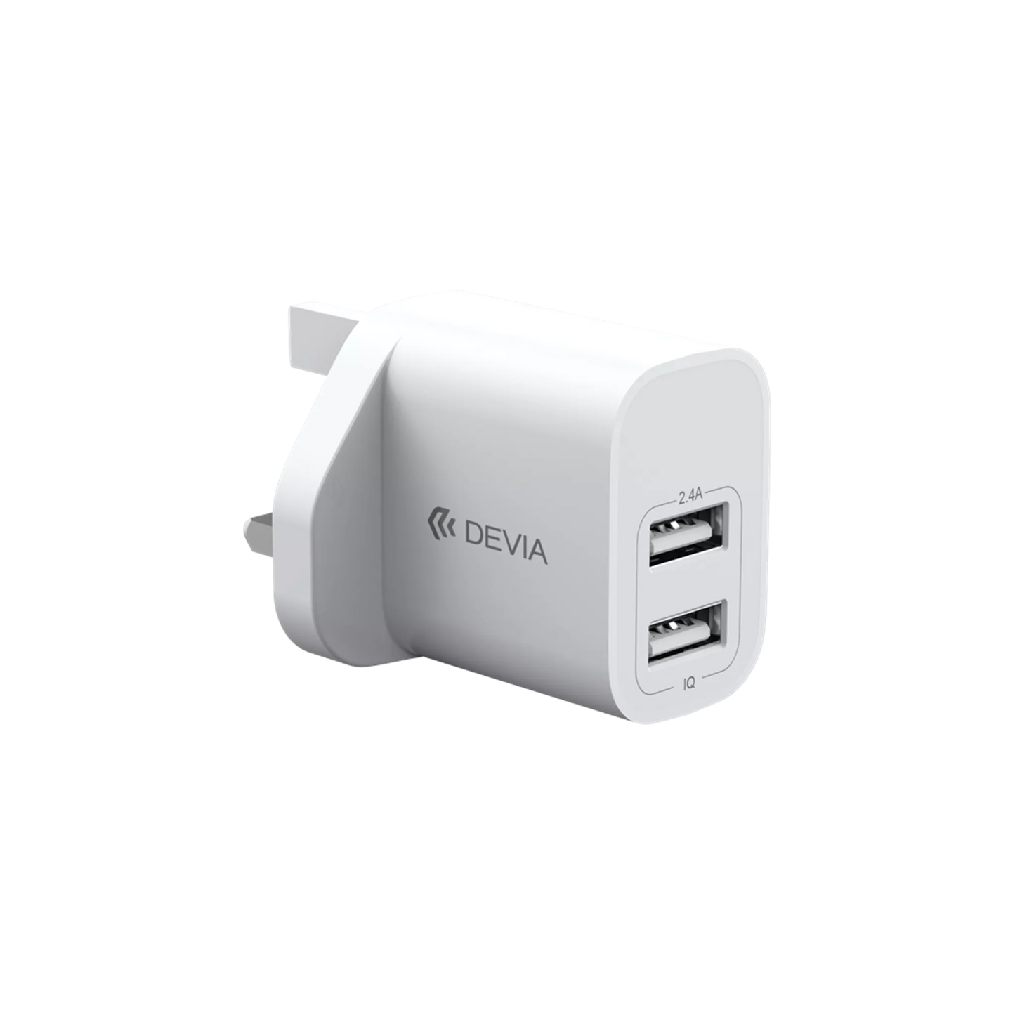 Devia 2.4A Dual Usb Uk Charger (399473)