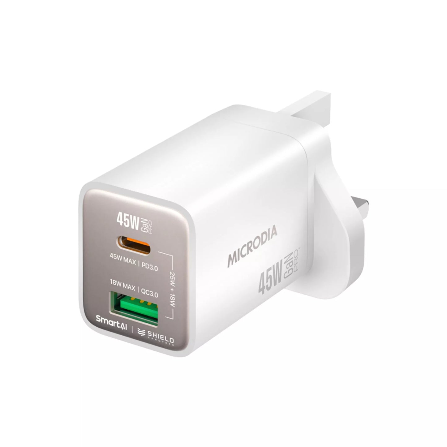 Microdia SmartCube Nano 45W 1xUsb-C & 1xUsb