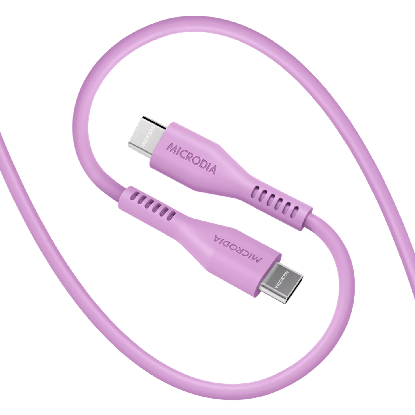 Microdia Fruitywire Liquid Silicon 60W 1.3m Usb-C Cable
