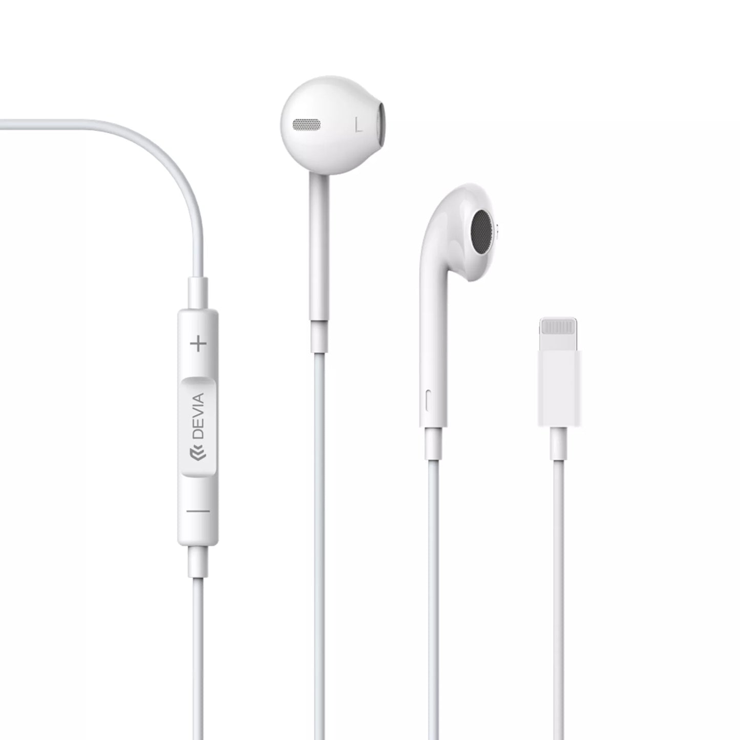 Devia Lightning Earphones with Microphone