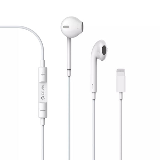Devia Lightning Earphones with Microphone