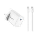 Devia 40W GaN (60W Max) Plug Adapter & Usb-C to Usb-C Charging Cable