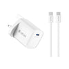 Devia 40W GaN (60W Max) Plug Adapter & Usb-C to Usb-C Charging Cable