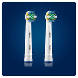 Oral-B Floss Action 2x Replacement Heads for Electric Toothbrush